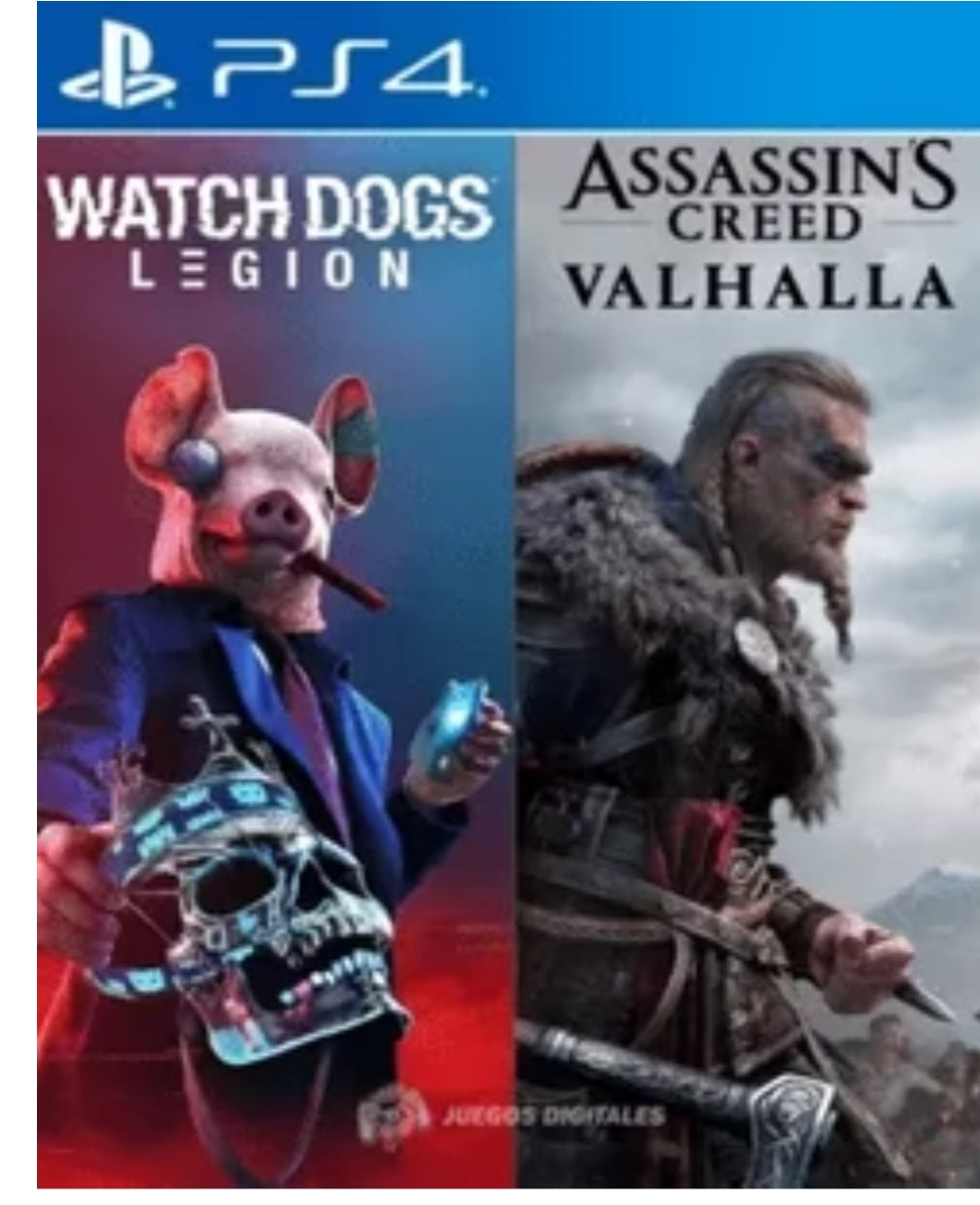 Assassin's Creed Valhalla + Watch Dogs
