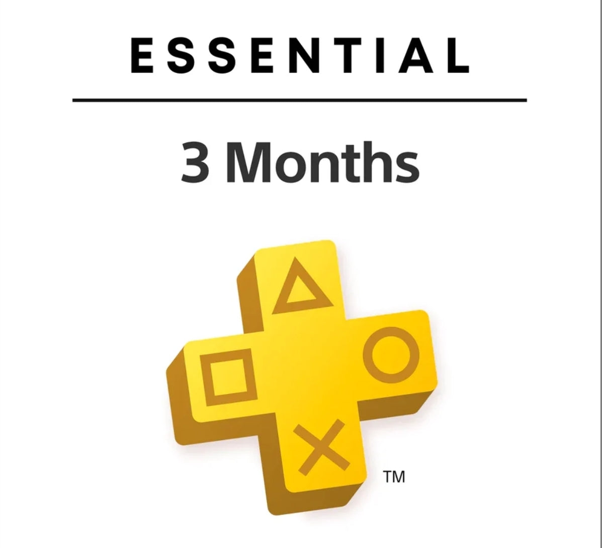 PS Plus Essential - 3 أشهر