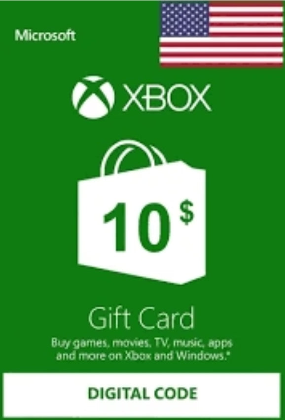 Xbox Gift Card - 10 USD